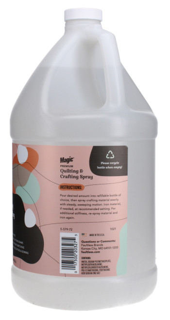 Magic Premium Quilting & Crafting Spray Refill-1 Gallon 20327