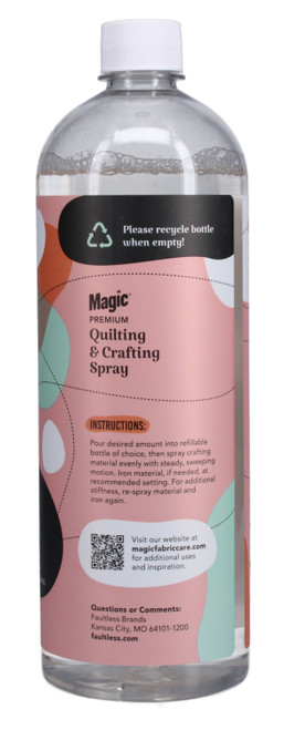 Magic Premium Quilting & Crafting Spray Refill-32oz - 20302 Magic Premium Quilting & Crafting Spray Refill-32oz - 20302