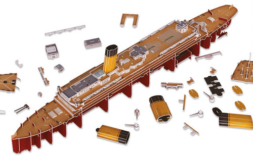 Carrera-Revell 3D Puzzle LED Edition-RMS Titanic 01549091