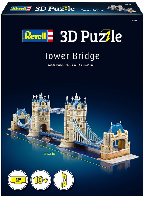 Carrera-Revell 3D Puzzle-Tower Bridge 02079091 - 031445002076
