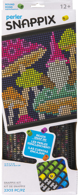 Perler Snappix Kit 12x12 Peekaboo Cat