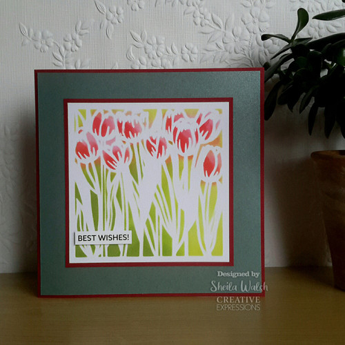 Creative Expressions Stencil Set By Jamie Rodgers-Tulip Fields CEST077