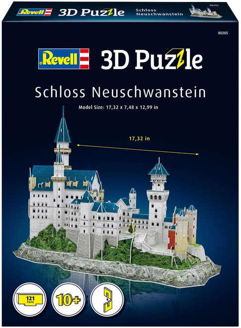 Carrera-Revell 3D Puzzle-Schloss Neuschwanstein - 02059092 - 031445002052
