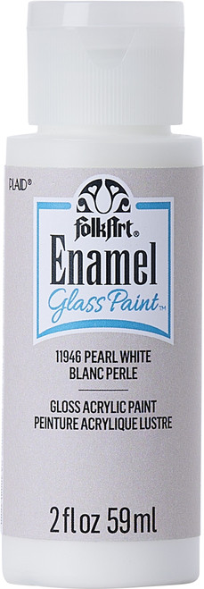 6 Pack - FolkArt Enamel Paint 2oz-Pearl White - 40-11946 - 028995119460