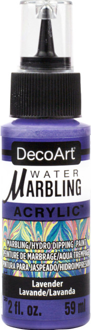 DecoArt Water Marbling Paint 2oz-Lavender DWMP-16 - 766218137890