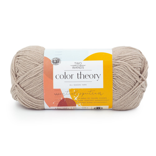 3 Pack Lion Brand Color Theory Yarn-Bone 619-122 - 023032116204