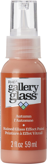 3 Pack FolkArt Gallery Glass Paint 2oz-Autumn FAGG2OZ-19707 - 028995197079