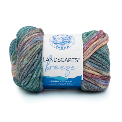 3 Pack Lion Brand Landscapes Breeze Yarn-Willow -543-601 - 023032068848