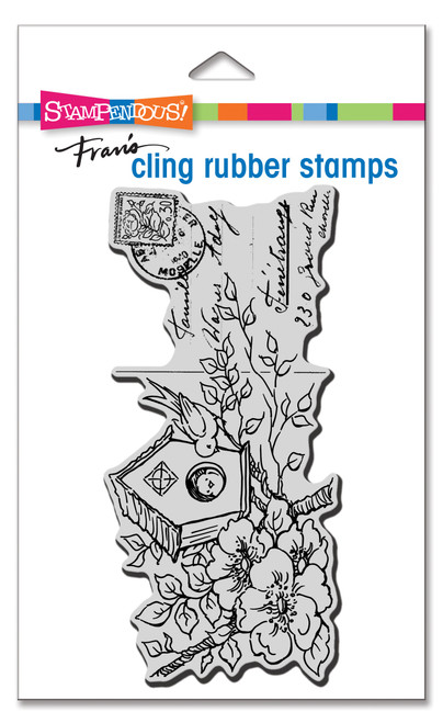 Stampendous Cling Stamp-Mini Treehouse Post CSM106 - 744019244689