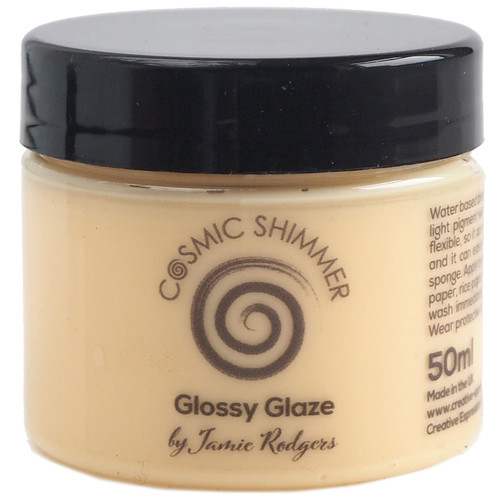 Cosmic Shimmer Glossy Glaze 50ml By Jamie Rodgers-Daydream Yellow CSGG-DAY - 5055260926831
