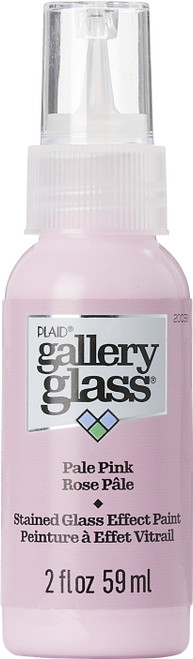 3 Pack FolkArt Gallery Glass Paint 2oz-Pale Pink FAGG2OZ-20039 - 028995200397