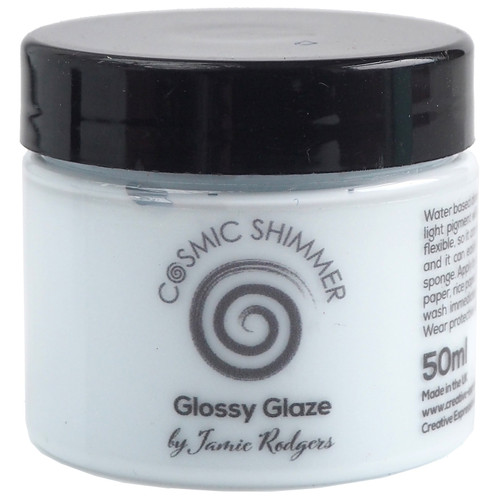 Cosmic Shimmer Glossy Glaze 50ml By Jamie Rodgers-Fresh Air Blue CSGG-FRESH - 5055260926862