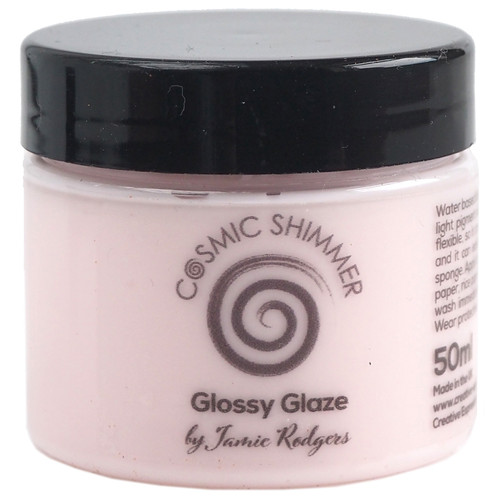 Cosmic Shimmer Glossy Glaze 50ml By Jamie Rodgers-Blush Pink CSGG-BLUSH - 5055260926879