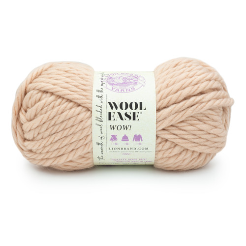 Lion Brand Wool-Ease WOW Yarn-Blush 624-102 - 023032114279