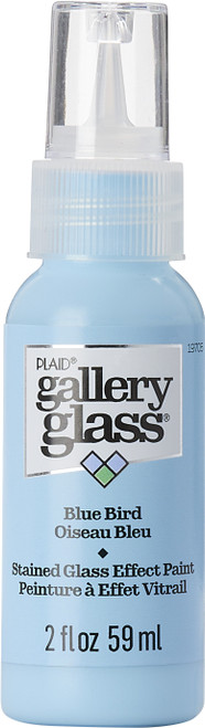 FolkArt Gallery Glass Paint 2oz-Blue Bird FAGG2OZ-19705 - 028995197055