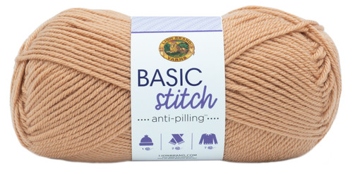 Lion Brand Basic Stitch Anti-Pilling Yarn-Clay -202-102 - 023032113098