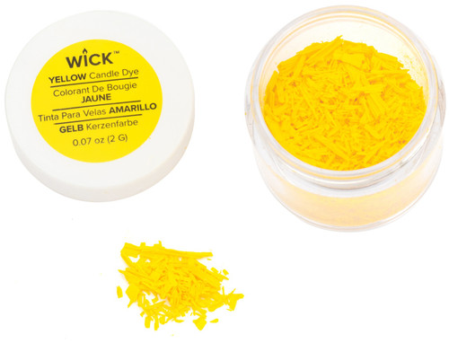 3 Pack We R Memory Keepers Wick Candle Making Dye-Yellow 60000502