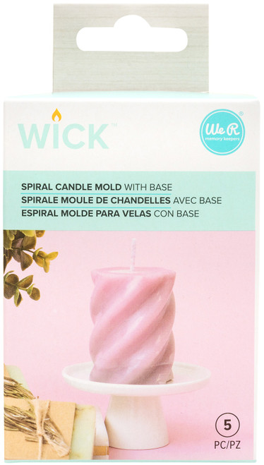 We R Memory Keepers Wick Plastic Mold-Spiral 60000504 - 633356632368