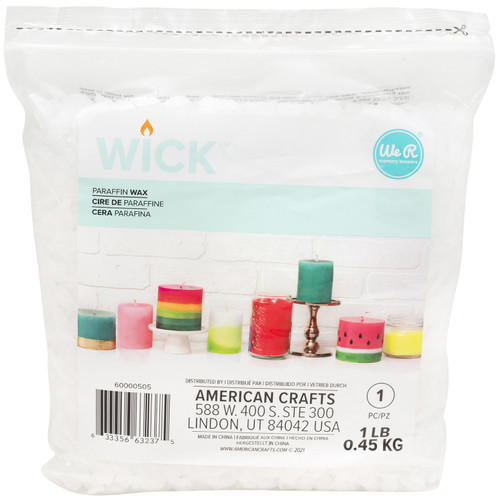 We R Memory Keepers Wick Paraffin Wax 1lb60000505 - 633356632375