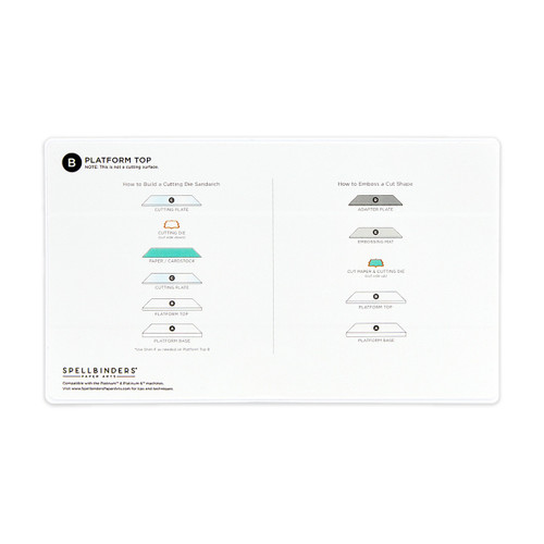 Spellbinders Universal Plate System-7 Pieces - PL127 Spellbinders Universal Plate System-7 Pieces - PL127