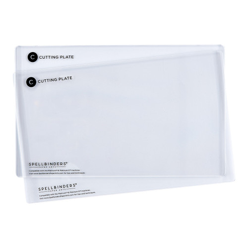 Spellbinders Cutting Plates Extended 2/Pkg-9.625"X6.0625" - PL123