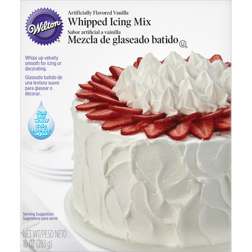 3 Pack Wilton Whipped Icing Mix 10oz-Vanilla W1241 - 070896712417