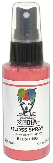 Dina Wakley Media Gloss Sprays 2oz-Blushing - MDO-73673 - 789541073673 Dina Wakley Media Gloss Sprays 2oz-Blushing - MDO-73673 - 789541073673
