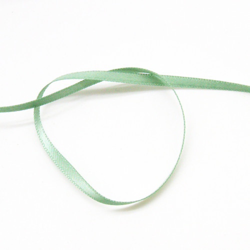 Craft Perfect Double Face Satin Ribbon 3mmX5m-Sage Green 8988E