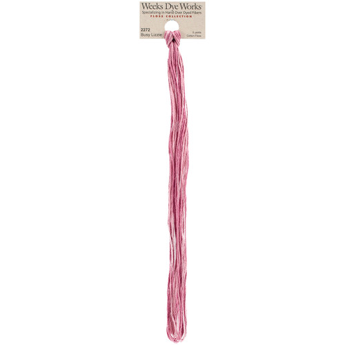 5 Pack Weeks Dye Works 6-Strand Embroidery Floss 5yd-Busy Lizzie -ODF-2272 - 820890030150