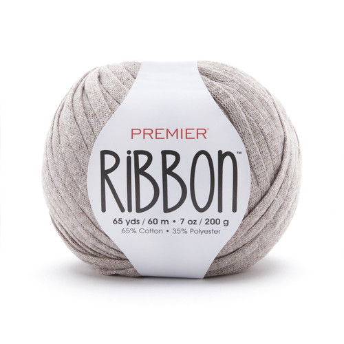3 Pack - Premier Ribbon Yarn-Sand - 2084-05 - 840166818992 3 Pack - Premier Ribbon Yarn-Sand - 2084-05 - 840166818992