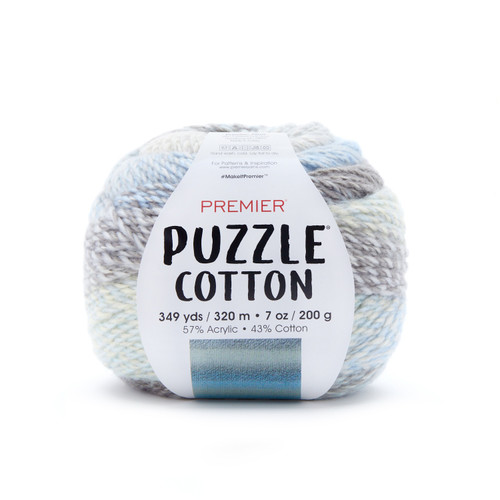 3 Pack Premier Puzzle Cotton Yarn-Sunshower 2021-07 - 840166806067