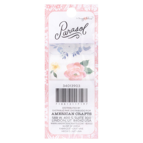3 Pack - Maggie Holmes Parasol Clear Sticker Rolls-176/Pkg - MH013903 3 Pack - Maggie Holmes Parasol Clear Sticker Rolls-176/Pkg - MH013903