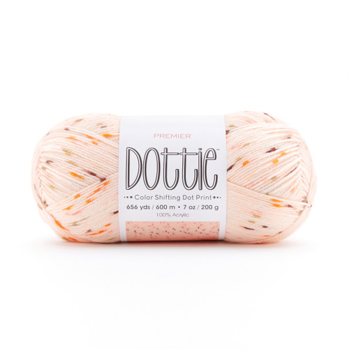 3 Pack Premier Dottie Yarn-Peach Blossom 2008-10 - 840166802861