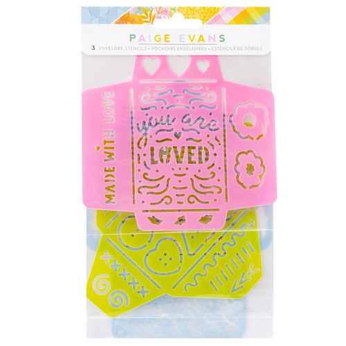 3 Pack - Paige Evans Garden Shoppe Mini Envelope Stencils-3/Pkg - PE013800 - 718813115988 3 Pack - Paige Evans Garden Shoppe Mini Envelope Stencils-3/Pkg - PE013800 - 718813115988