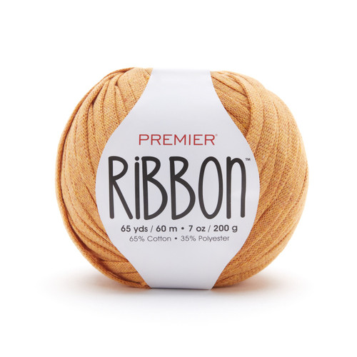Premier Yarns Ribbon Yarn-Mustard -2084-09 - 840166819036