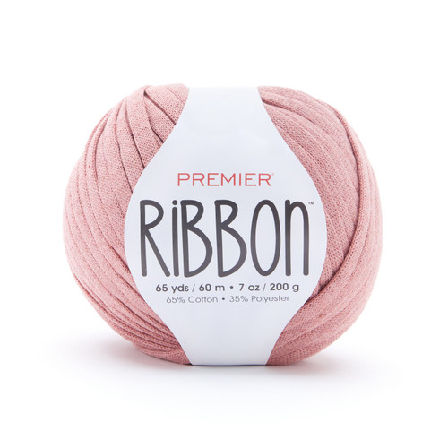 Premier Ribbon Yarn-Rose - 2084-08 - 840166819029 Premier Ribbon Yarn-Rose - 2084-08 - 840166819029