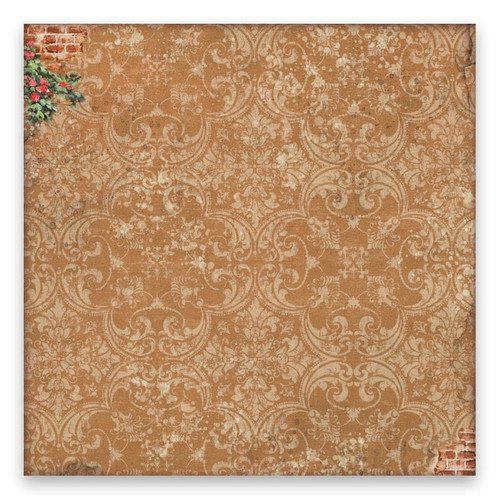 Stamperia Polyester Fabric 12"X12" 4/Pkg-Desire SBPLT04