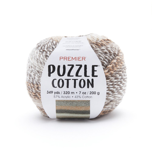 Premier Puzzle Cotton Yarn-Earthtones 2021-11 - 840166812532