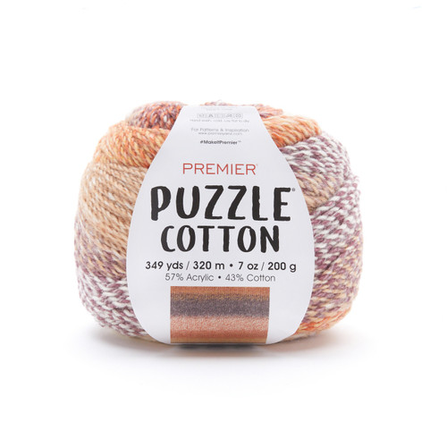 Premier Yarns Puzzle Cotton Yarn-Vista -2021-08 - 840166806043
