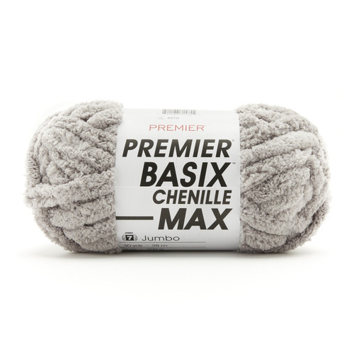 Premier Basix Chenille Max Yarn-Fog 2071-20 - 840166815755