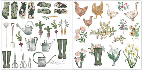 Craft Consortium Double-Sided Paper Pad 12"X12" 40/Pkg-Gardeners Delight - PAD035