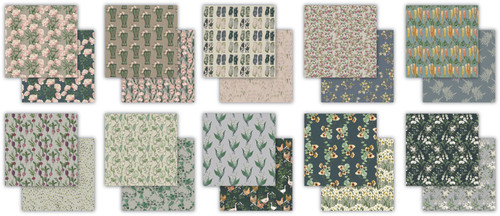 Craft Consortium Double-Sided Paper Pad 12"X12" 40/Pkg-Gardeners Delight - PAD035 Craft Consortium Double-Sided Paper Pad 12"X12" 40/Pkg-Gardeners Delight - PAD035