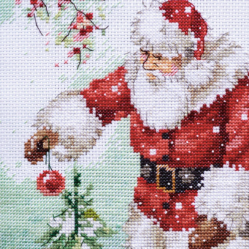 Dimensions Counted Cross Stitch Kit 16" Long-Magical Christmas Stocking (14 Count) - 70-08999 Dimensions Counted Cross Stitch Kit 16" Long-Magical Christmas Stocking (14 Count) - 70-08999