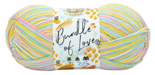 2 Pack Lion Brand Bundle Of Love Yarn-Unicorn -149-201 - 023032114637