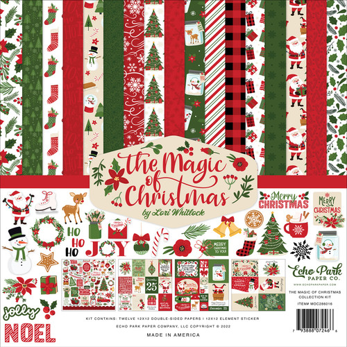 Echo Park Collection Kit 12"X12"-The Magic Of Christmas OC286016 - 793888072466