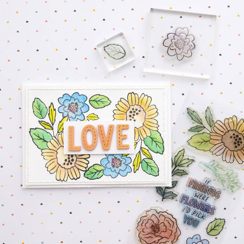 Paige Evans Garden Shoppe Layered Stickers 6/Pkg- - PE013791 Paige Evans Garden Shoppe Layered Stickers 6/Pkg- - PE013791