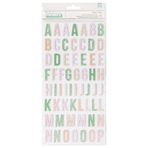 Maggie Holmes Parasol Thickers Stickers 117/Pkg-Amour Alpha/Foam - MH013900 - 718813117166