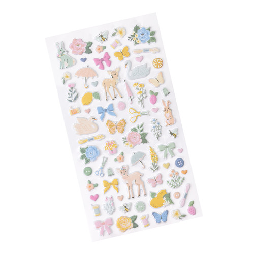 Maggie Holmes Parasol Puffy Stickers-71/Pkg - MH013902
