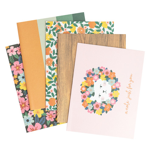 American Crafts A2 Cards W/Envelopes (4.375"X5.75") 40/Box-Jen Hadfield Stardust JH013821