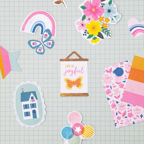 Jen Hadfield Stardust Ephemera Cardstock Die-Cuts-W/Silver Foil Accents - JH013811 Jen Hadfield Stardust Ephemera Cardstock Die-Cuts-W/Silver Foil Accents - JH013811